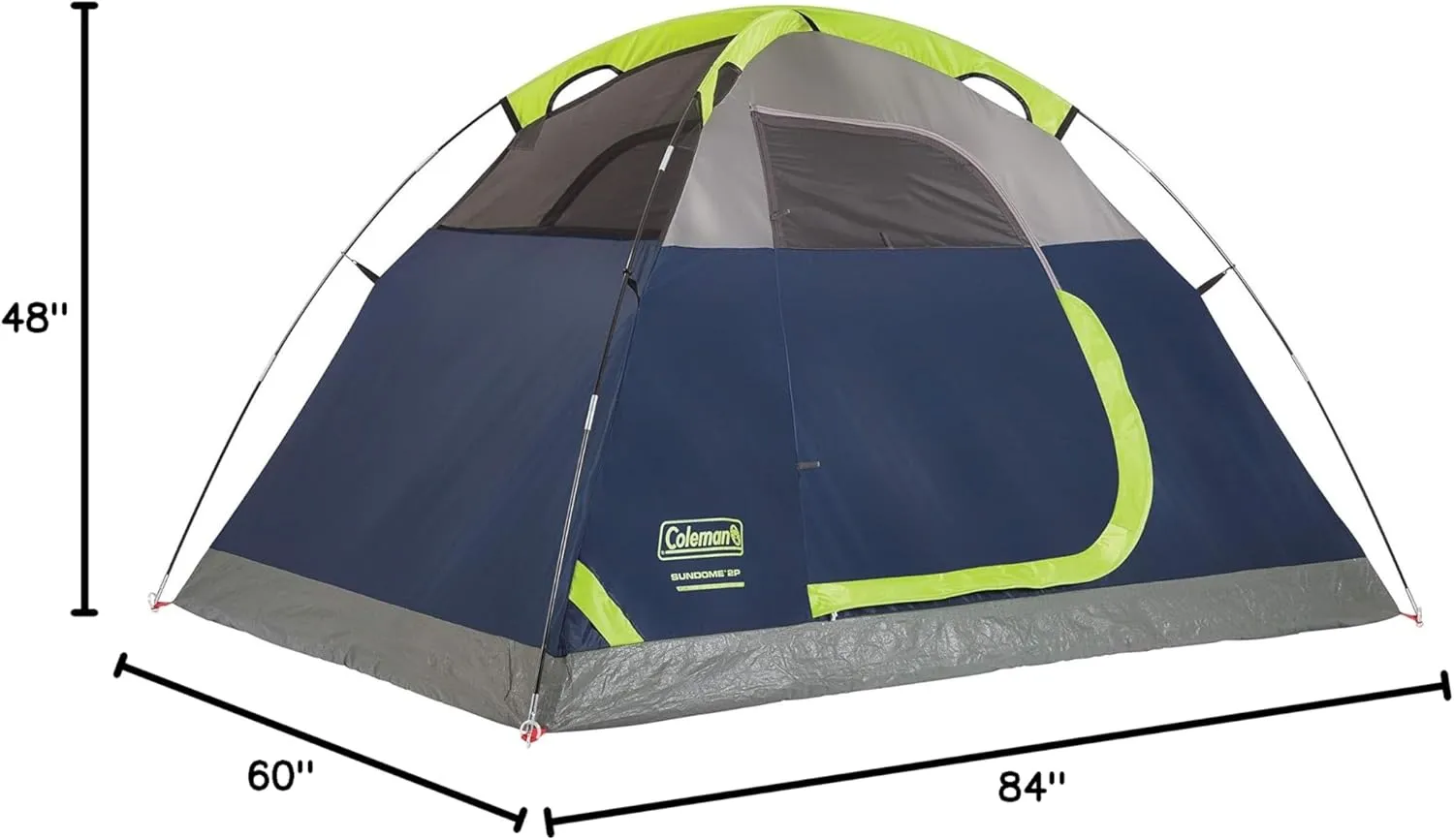 Coleman Sundome Camping Tent with Rainfly