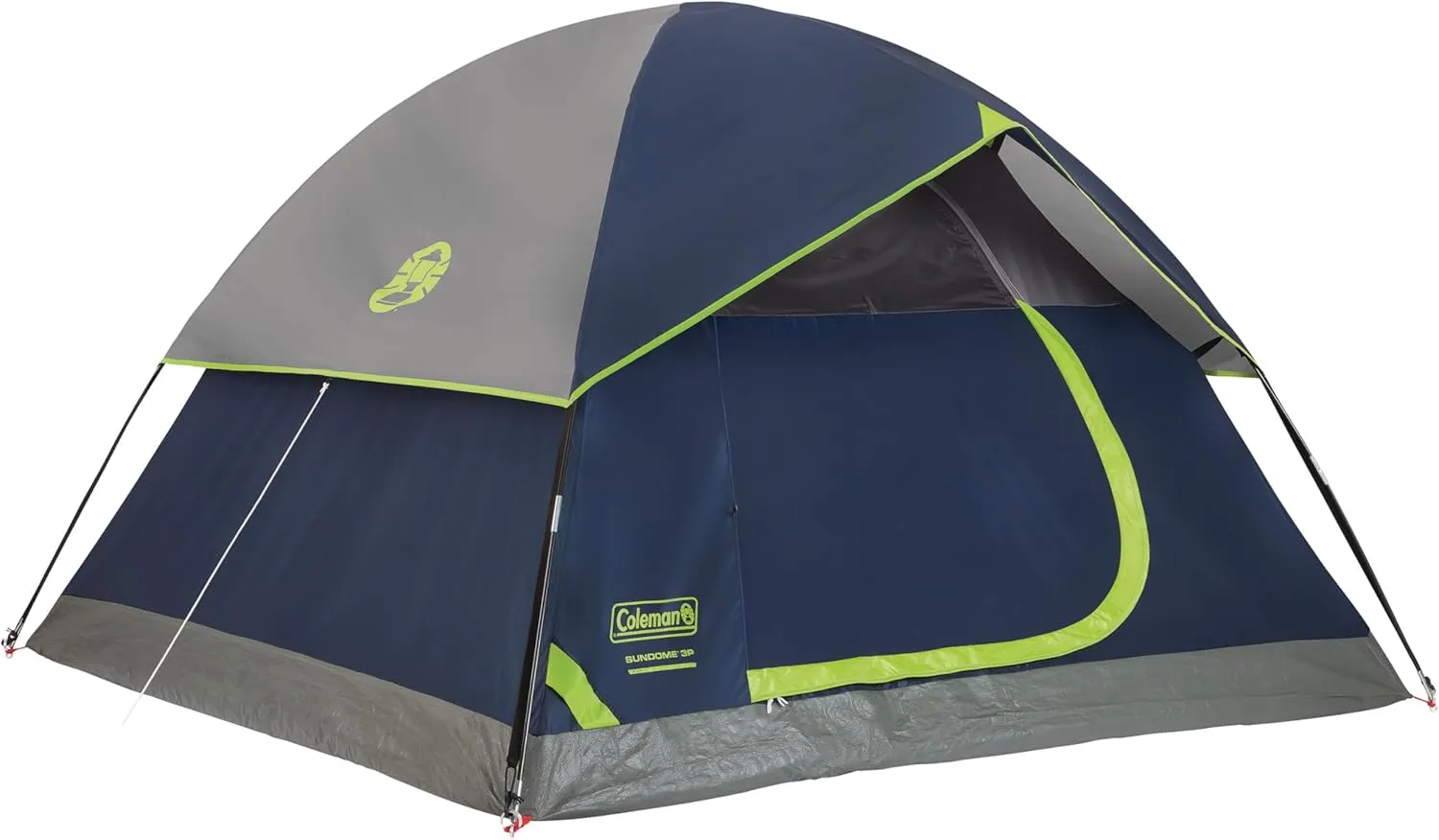 Coleman Sundome Tent with Rainfly, Weatherproof Tent Sets Up in 10 Mins