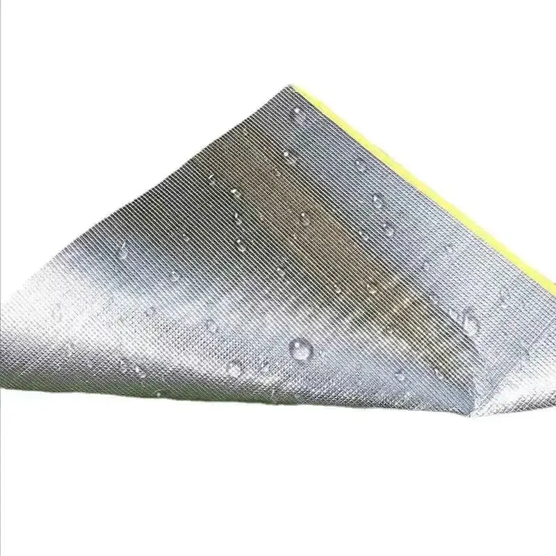 Compact Reflective Sleeping Pad for Camping and Beach