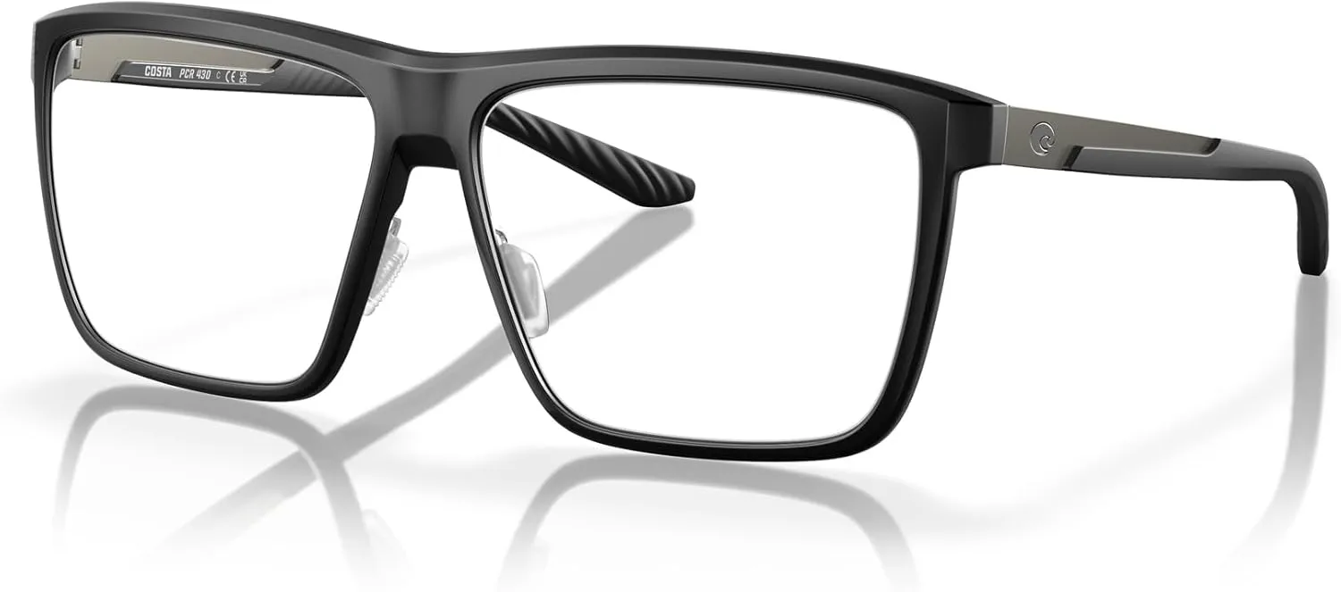 Costa Del Mar Men's Pacific Rise 430 Square Prescription Eyewear Frames
