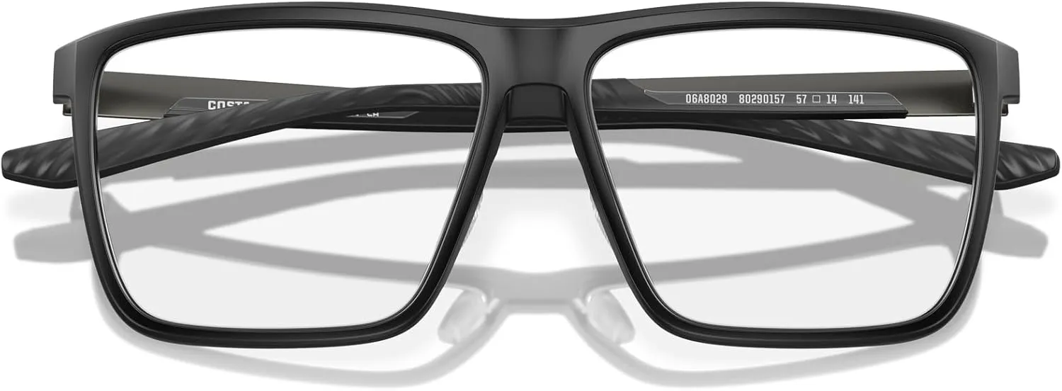 Costa Del Mar Men's Pacific Rise 430 Square Prescription Eyewear Frames