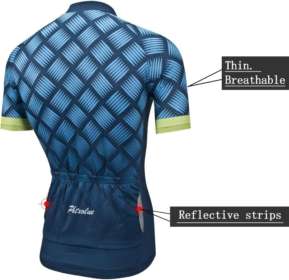 Cycling Kit Men Cycling Jersey Set Cycling Bib Shorts Bicycle Jersey Shirts Outfit Uniform Clothes