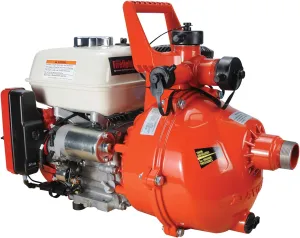 Davey Firefighter 5 High-Pressure Twin-Impeller Fire Pump w/GX200 6.5hp Electric Start Engine