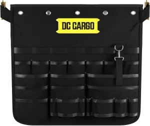 DC Cargo Mall E Track Hanging Pocket Tool Organizer - 21 Assorted-Size Pockets and Loops, E-Track Accessories for Enclosed Trailer, Workshop, & Garage