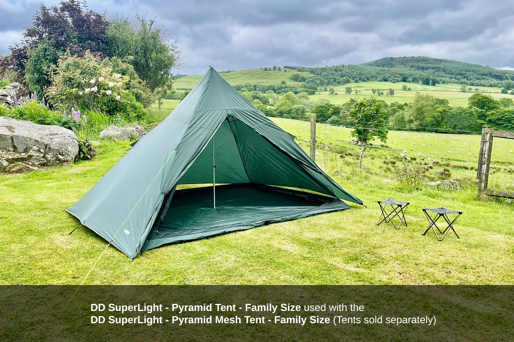 DD SuperLight - Pyramid Tent - Family Size