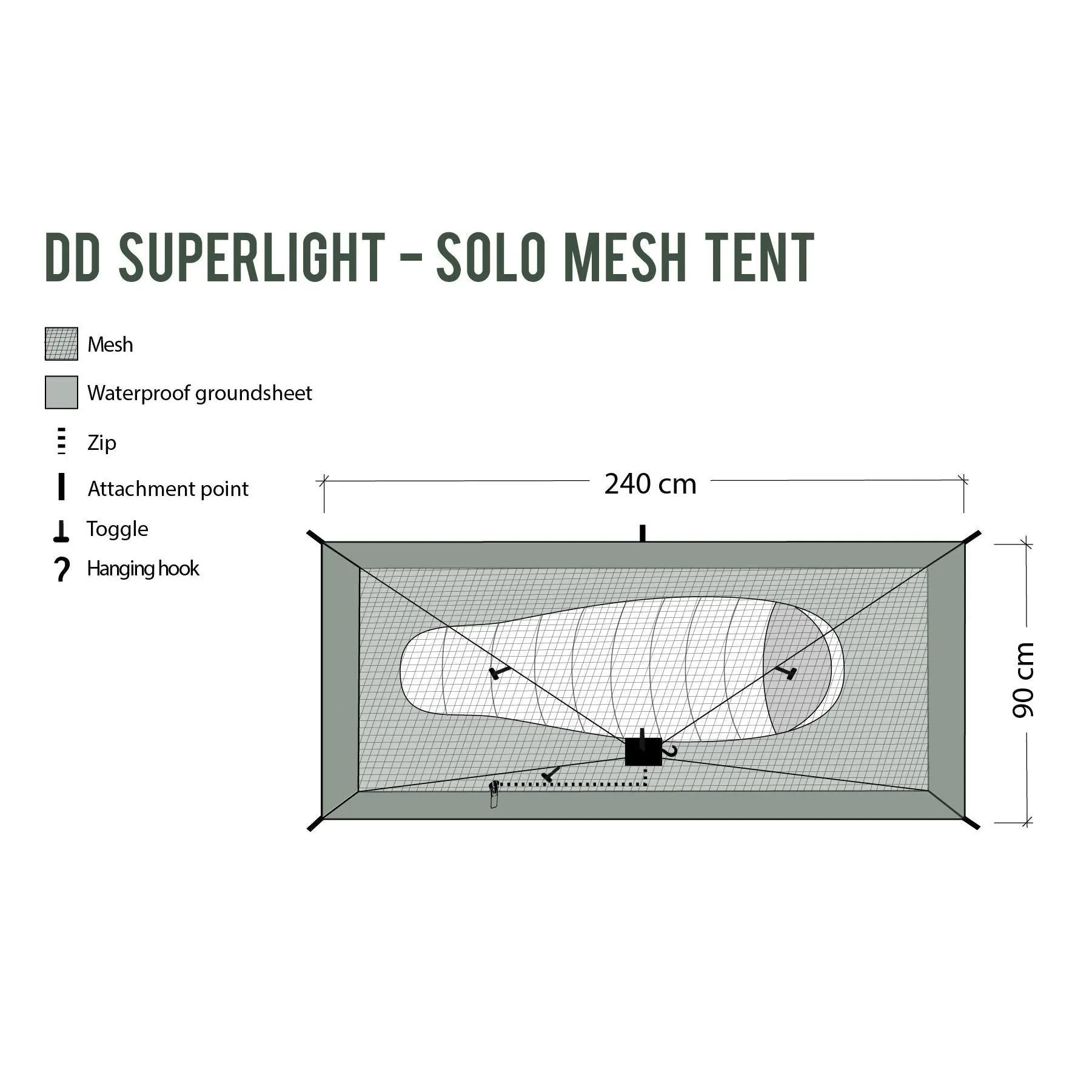 DD SuperLight - Solo Mesh Tent