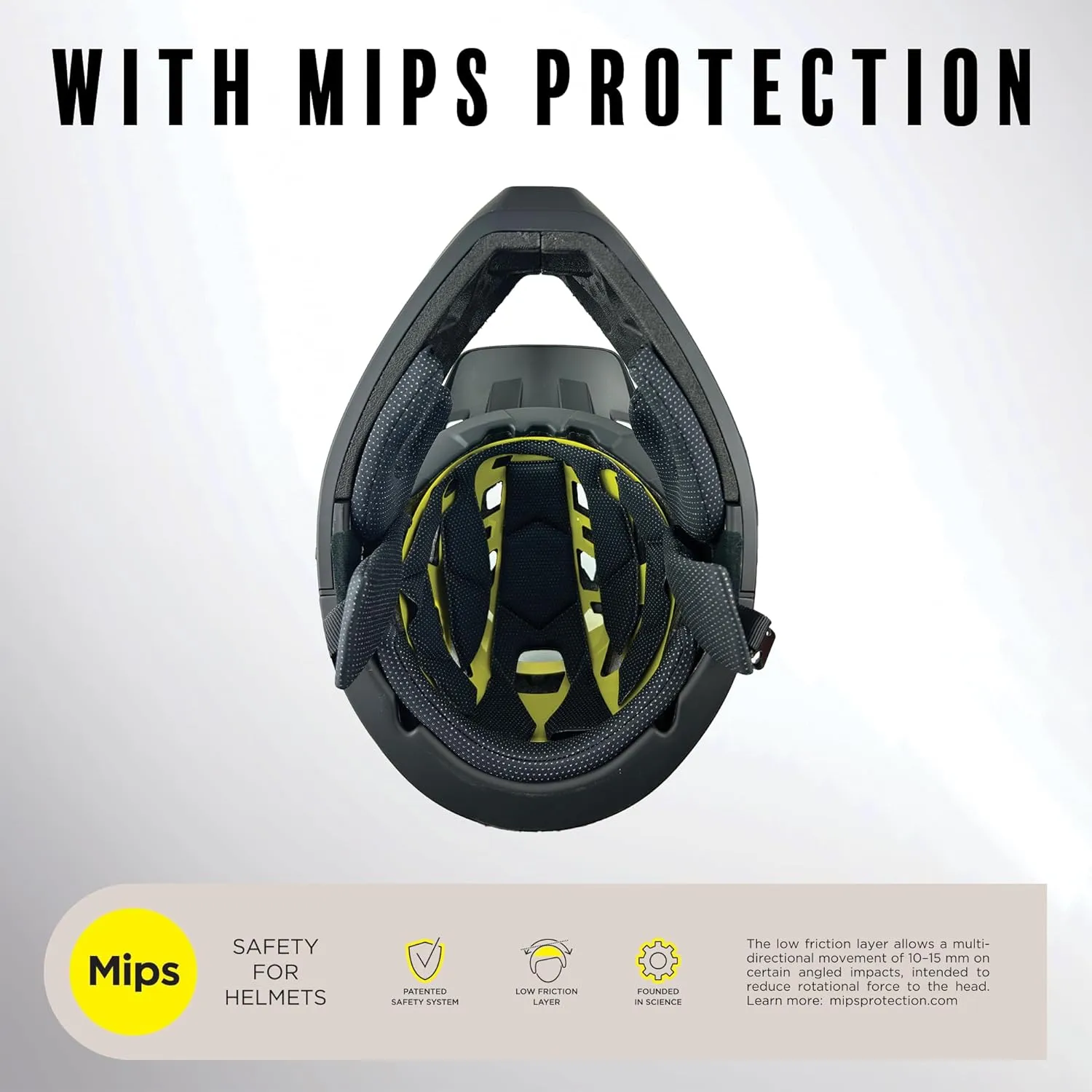 Demon United Podium X MIPS Full Face Mountain Bike Helmet- Removable Fit Pad Options- Advanced Venting System-Lightweight - Fullface DH BMX MTB Helmet