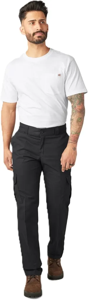Dickies Men's Regular Straight Stretch Twill Cargo Pant Big