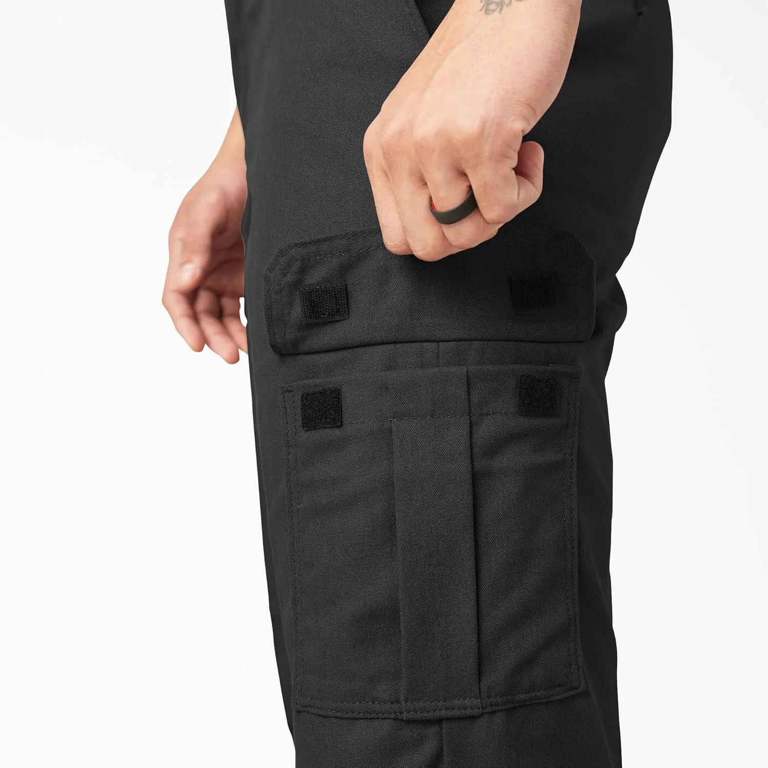 Dickies Men's Regular Straight Stretch Twill Cargo Pant Big