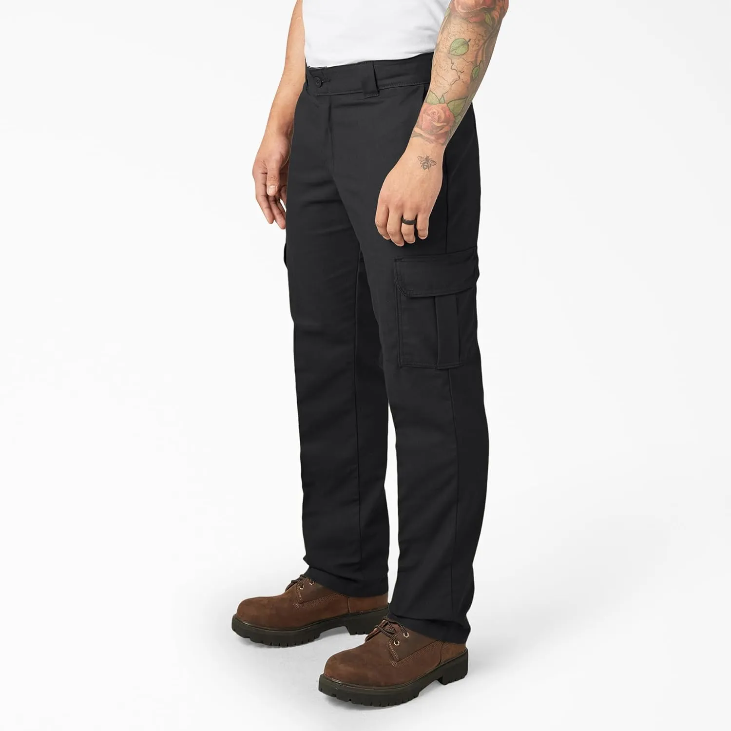 Dickies Men's Regular Straight Stretch Twill Cargo Pant Big