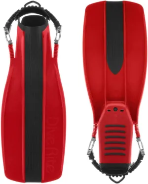 Dive Rite XT Fins w/Spring Heels, Large - Red