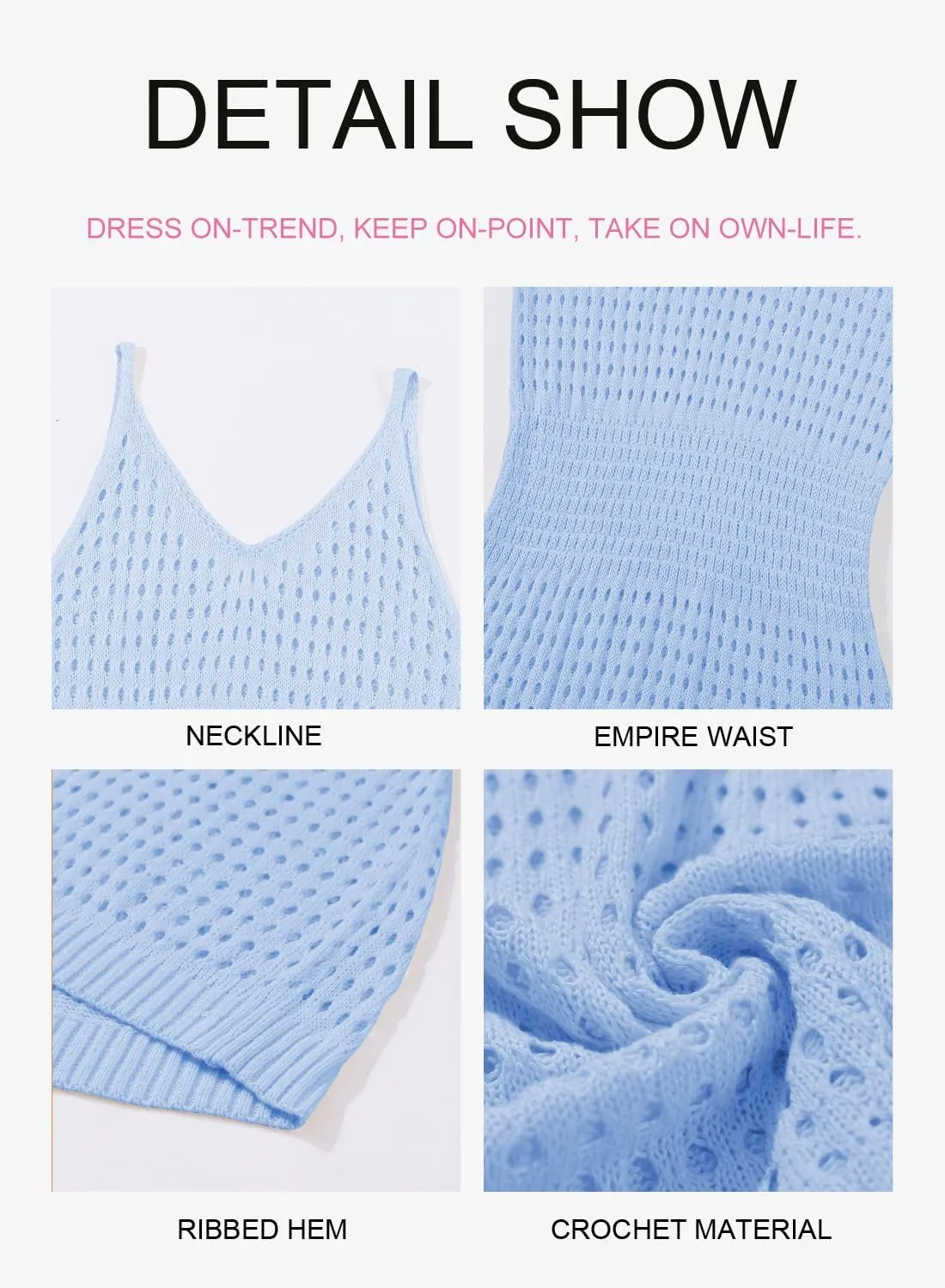 Dokotoo Summer Crochet Hollow Out Knit Beach Bathing Suit Swim Cover Ups Cruise Outfits Vacation Dresses for Women 2025
