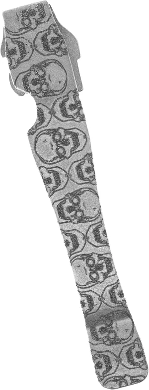 Donk! Pocket Clip for Wave, Wave Plus , Surge & Charge AL, ALX, Ti, XTi - Titanium TC4 - Custom Designs - Quick Release - Extra Carry Options - 'Numb Skulls'