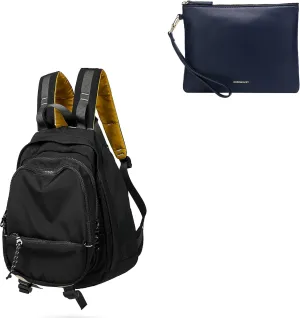 DORIS&JACKY UNISEX Campus Backpack Large Capacity Travel Casual Daypack For Women