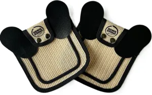 DOWN UNDER OUTDOORS 2 Pack Small Chicken Saddles for Bantams and Young Birds, Includes Shoulder Covers (Sand Mesh)…