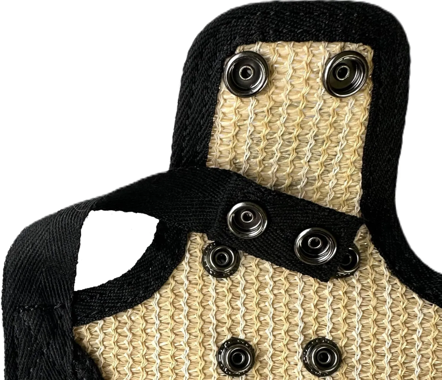 DOWN UNDER OUTDOORS 2 Pack Small Chicken Saddles for Bantams and Young Birds, Includes Shoulder Covers (Sand Mesh)…