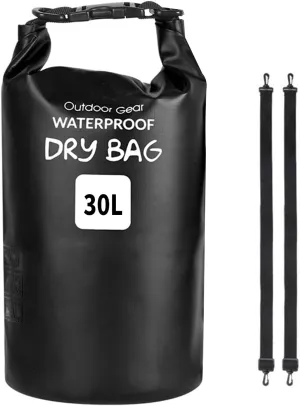 Dry Pouch，Outdoor Beach Buckled Storage Sacks Waterproofs Dry Bag Swimming Bag Floating Bags for Camping Hiking Trekking