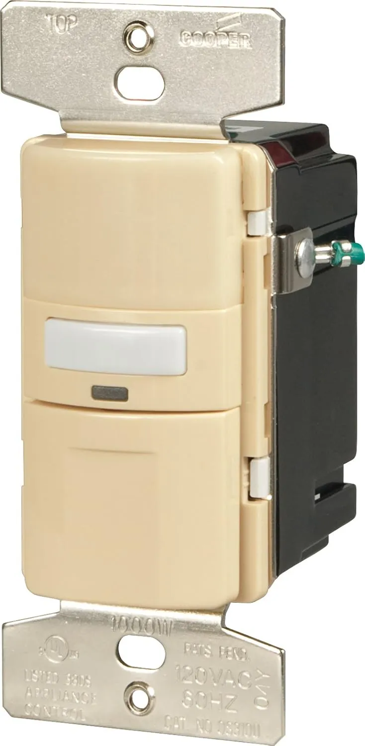 EATON OS310U-V-K Switch Wall MTN-Snsr Auto Ivory