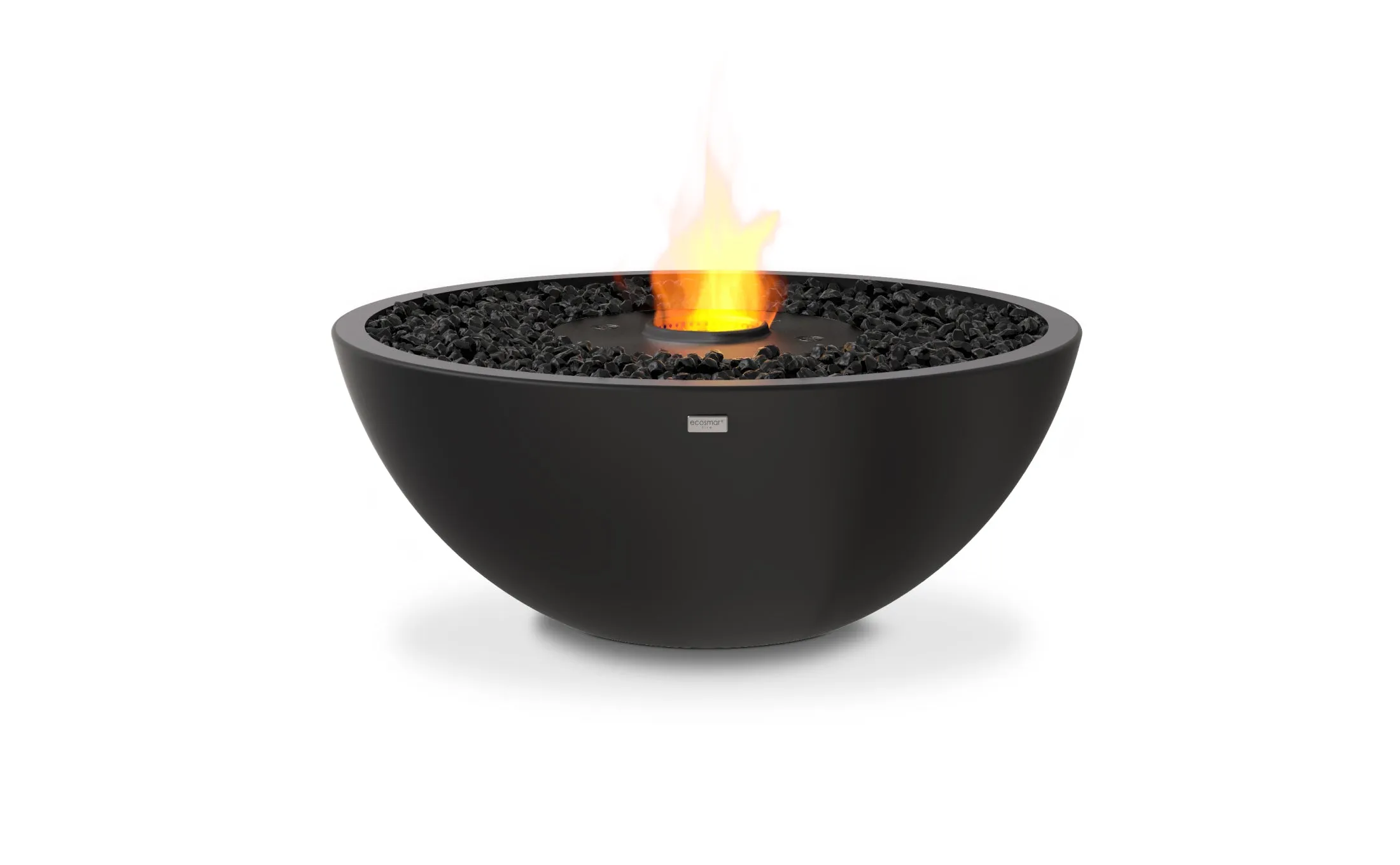 EcoSmart Fire Mix 850 Fire Pit Bowl with Bioethanol Sustainable Fuel