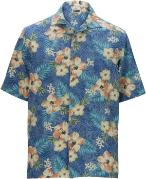 Edwards Hibiscus Multi-Color Camp Shirt