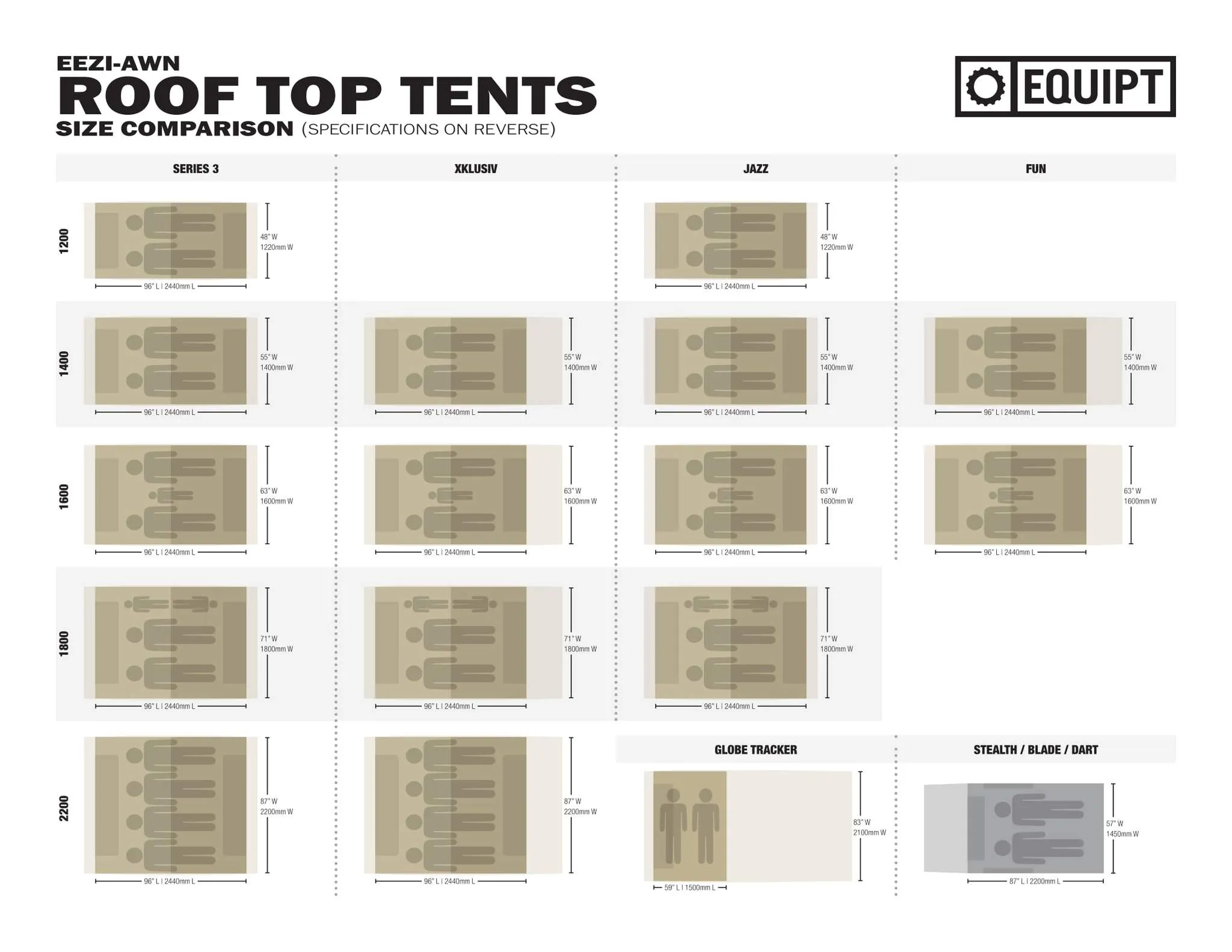 Eezi-Awn - Jazz Roof Top Tent