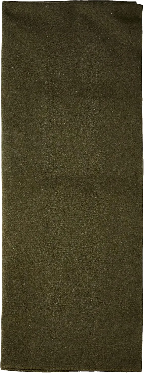 EverOne Olive Drab 80% Wool Fire Retardant Blanket - 66" X 90"