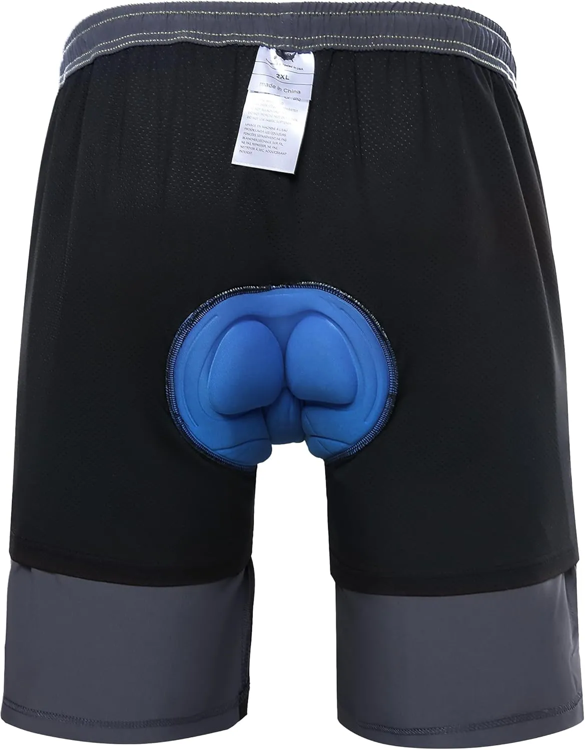 EZRUN Men's 3D Padded Mountain Bike Shorts Lightweight MTB Cycling Shorts
