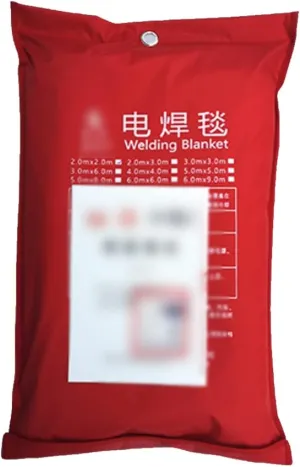Fire Blanket Ceramic Fiber Material Welding Blankets, Thicker Larger Fire Retardant Blanket, High Temperature Resistance Survival Blanket, 4 Sizes (Color : Gold, Size : 39 * 39inches)