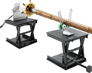 Fishing Rod Repair Kit - Lure Fishing Rod Reel Set - Professional Engineering Fishing Rod Winding Machine for Epoxy Drying | Efficient Rod Building Kit, Portable Multifunctional Fishing Tools for Rod