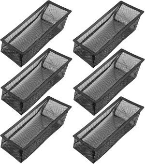 Floor Register Cover Trap, Floor Vent Filters Screen for Home Air Vent Floor Vent Mesh Net Trap (4x10 Inch 6-Pieces)