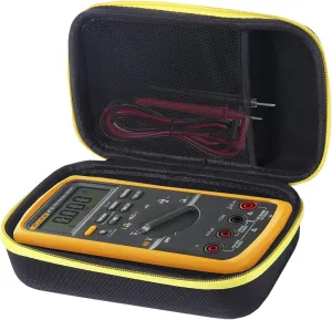 Fluke Case for 87-V/87V Max/88V, Protective Travel Storage Bag for Fluke Digital Multimeter, Black