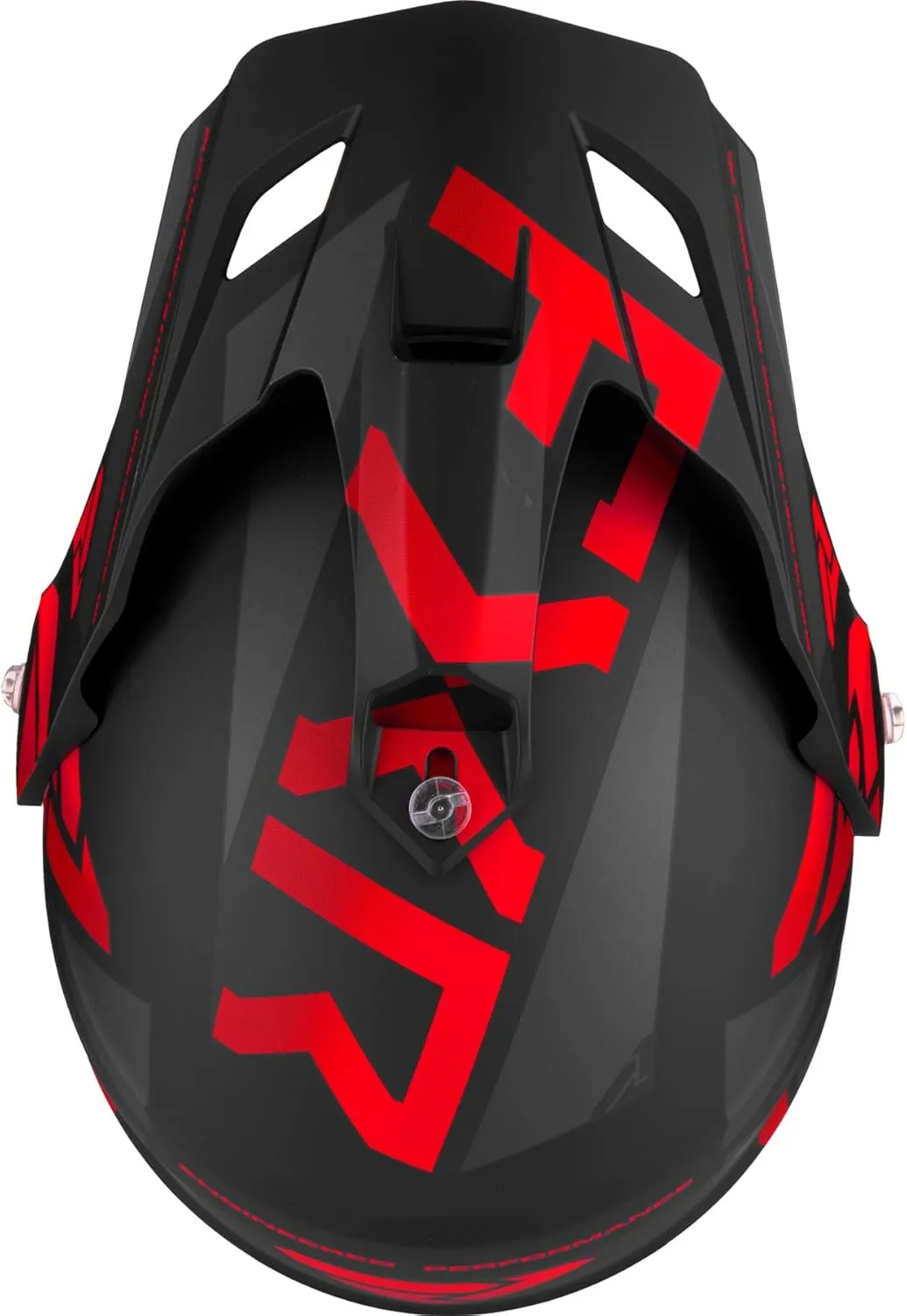 FXR Torque X Team Electric Shield Helmet 2025 (Black/Red - Medium)