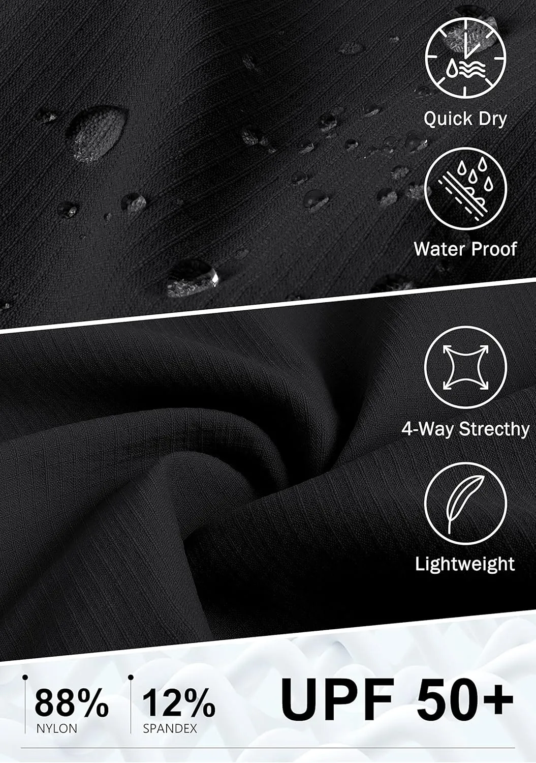G Gradual Men's Hiking Cargo Pants Water Resistant Quick Dry Lightweight Outdoor Tactical Pants for Men with Multi Pocket