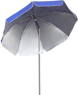 Garden Parasol Umbrella Outdoor, Tiltable Sunshade, Sun Protection And Protection, For Outdoor Spaces Such As Terrace Beach Garden Market, Round 200cm, 240cm, 280cm
