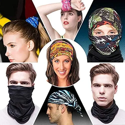 Gator Masks Ourdoor Face Mask Seamless Neck Gaiter Tube Bandanas Buffs Multi Headwear Magic Headband Sweatband