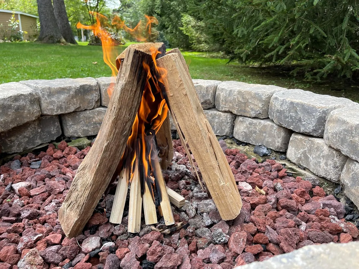 Greenes Fence Kiln-Dried Wood Kindling, 400 Pieces