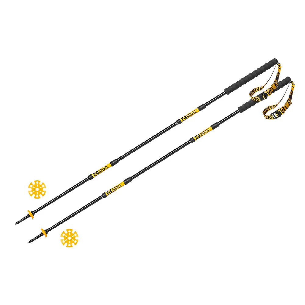 GRIVEL poles TRAIL 3 KNEE system