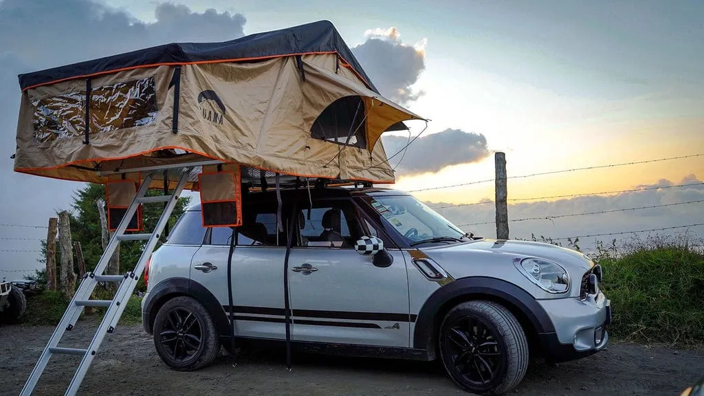 Guana Equipment Wanaka 55" 3 Person Rooftop Tent w/ XL Annex