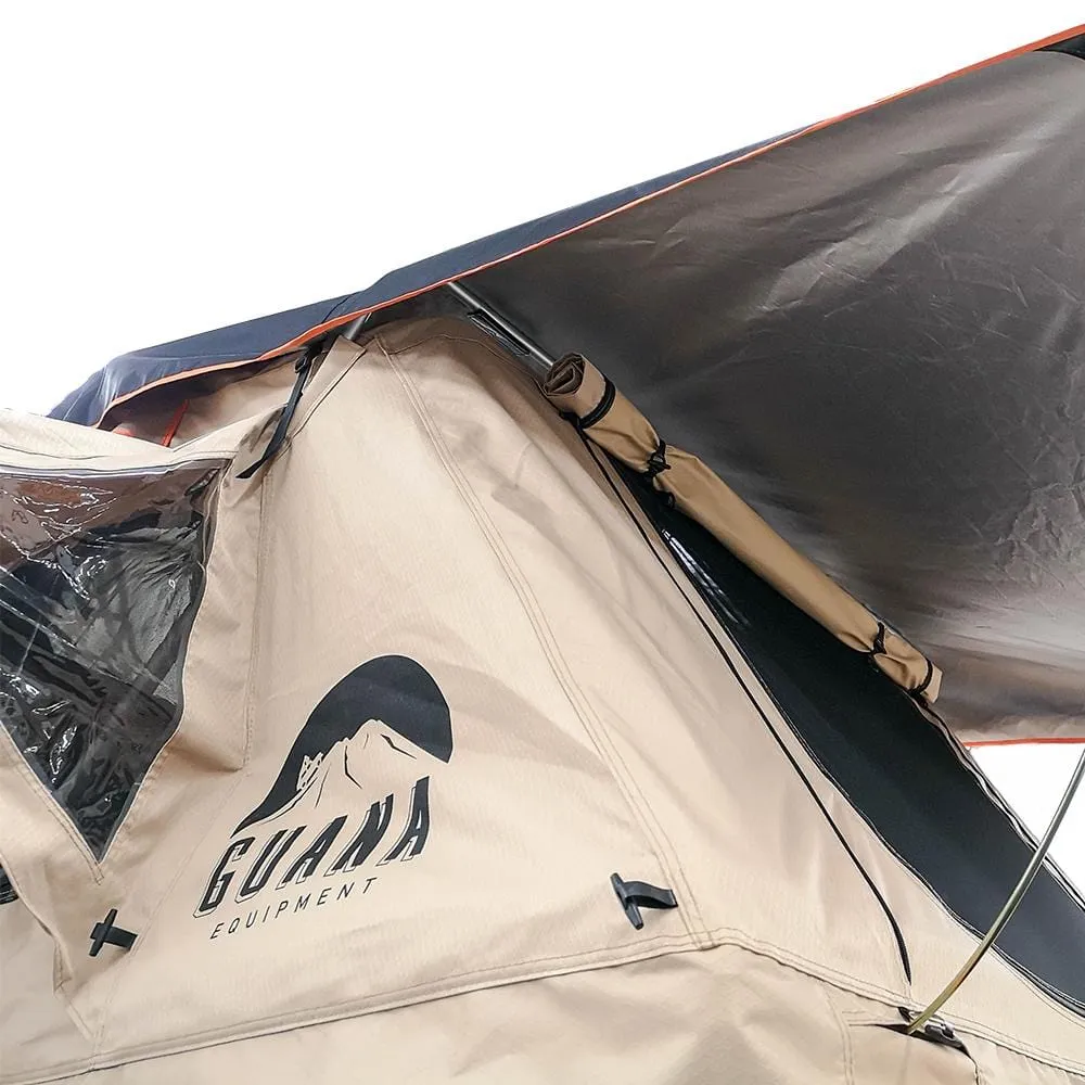 Guana Equipment Wanaka 55" 3 Person Rooftop Tent w/ XL Annex