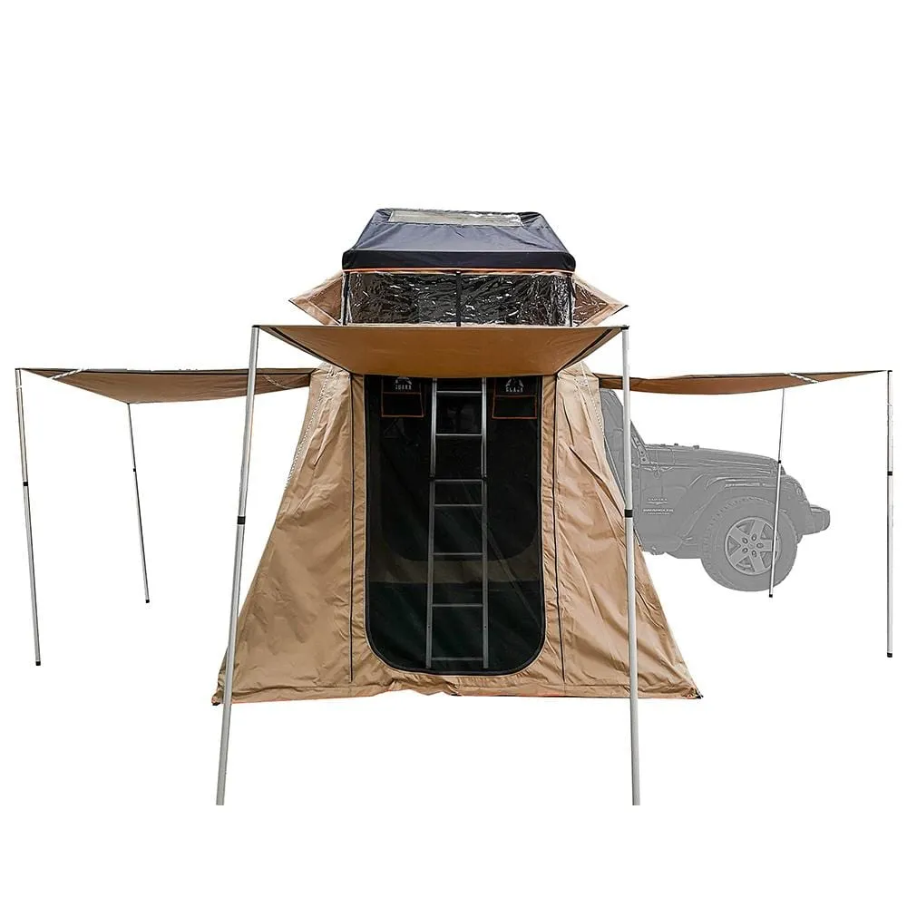 Guana Equipment Wanaka 55" 3 Person Rooftop Tent w/ XL Annex