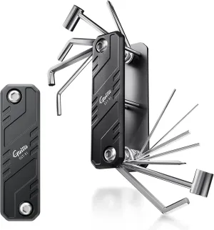 GUITTO Guitar Multi Tool Bass Pocket Guitar Tool Aluminum alloy structure with Storage Bag GGT-01