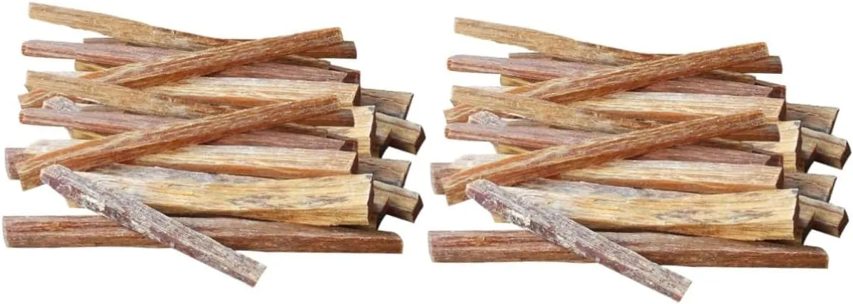 HANABASS 2pcs 1 1 Bag Natural Firewood Sticks Starter Logs Campfire Ignition Tools for Outdoor BBQ Camping