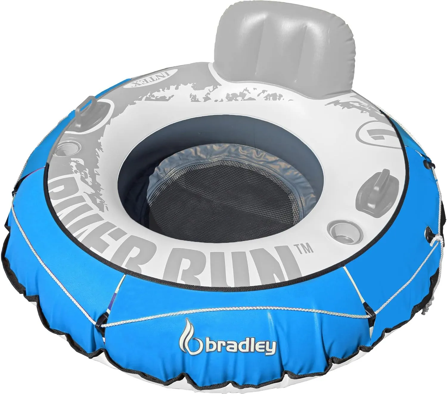 Heavy Duty River Tube Cover Only; Made in USA to fit River Run Tube; Compatible with Intex Inflatable River Run River Float Tube & Most 53" River Tubes