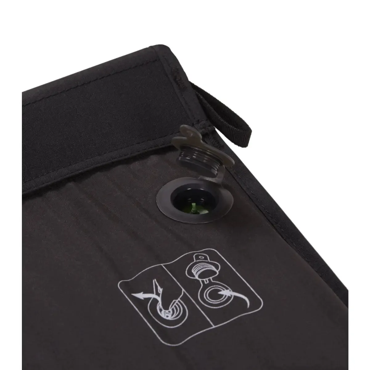 Helinox Cot One Insulated Convertible Stretcher / Sleep System - Black / Blue Frame