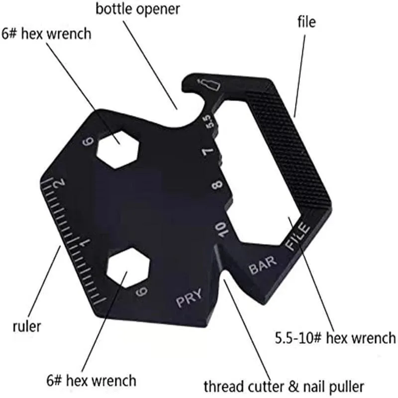 HexaGo™ - The Pocket Mini Multi-Tool