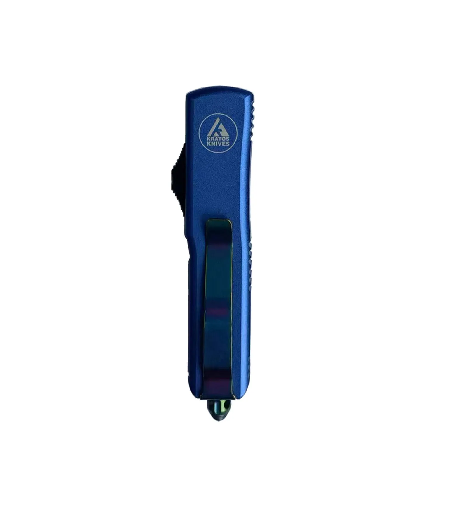 HIGH PERFORMANCE OTF - BLUE - SERRATED DAGGER