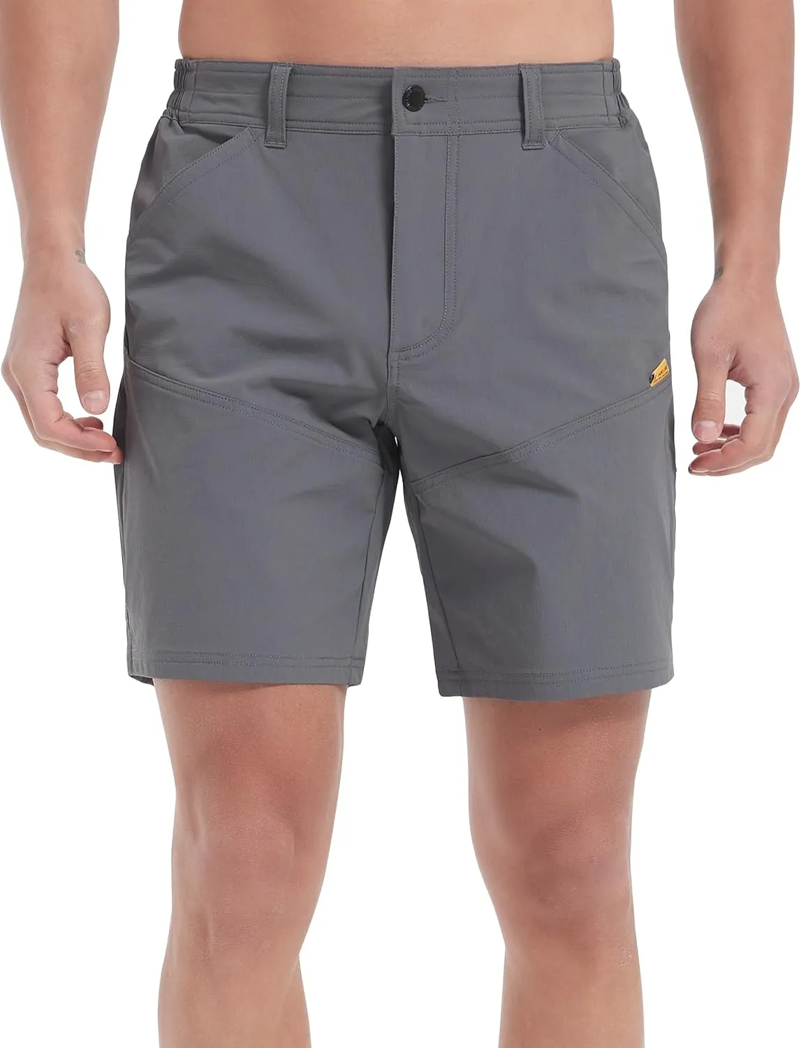 Hiking Shorts Men Cargo Quick Dry Lightweight Stretch Tactical Shorts for Fishing Travel Casual with Multi Pockets