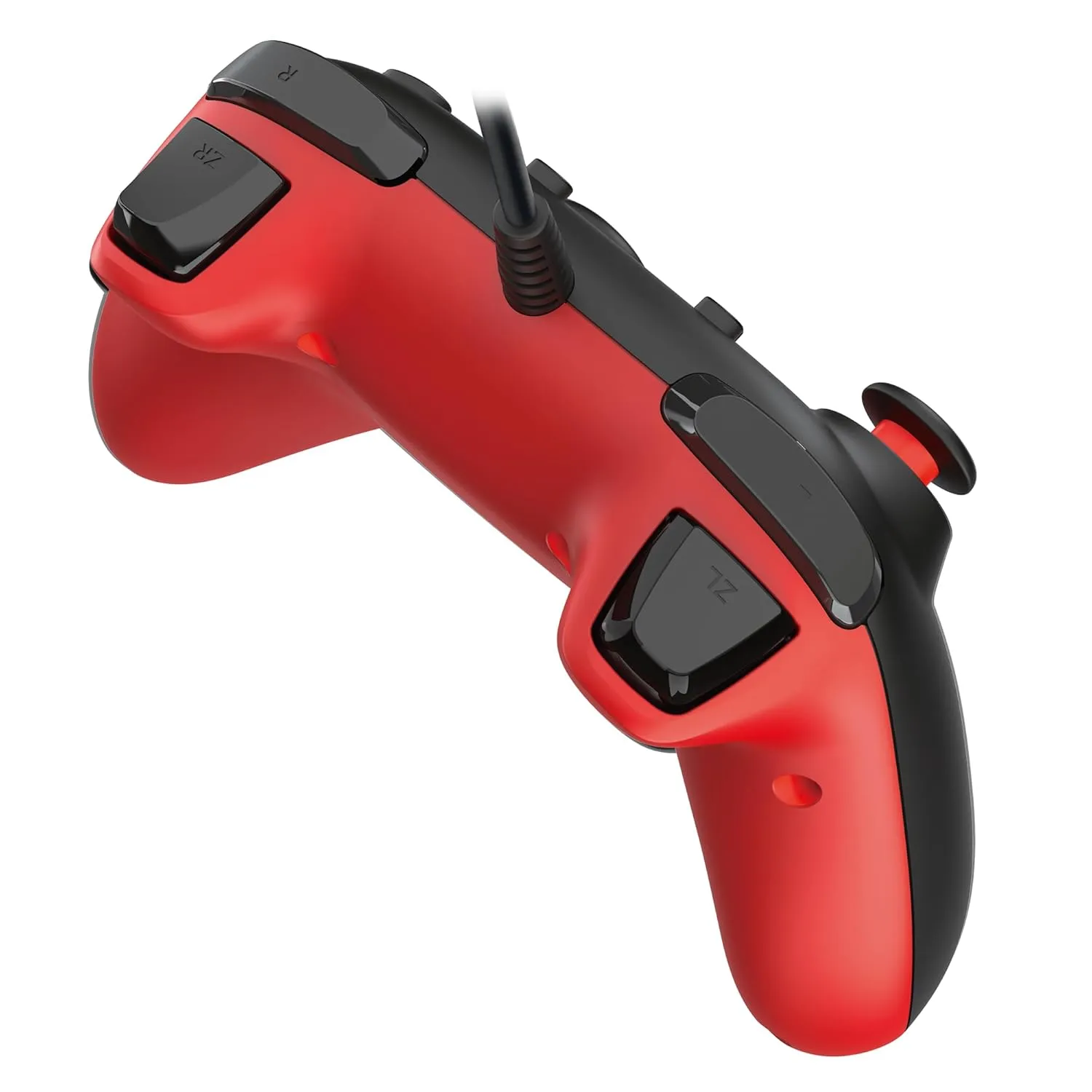 HORI Nintendo Switch HORIPAD Turbo (Mario) Ergonomic Wired Controller Pad - Offically Licensed by Nintendo