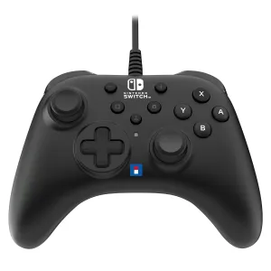 Hori Nintendo Switch HORIPAD Turbo Wired Controller Pad - Official Nintendo Switch Licensed - Black