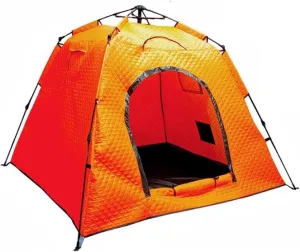 ice Fishing Tent ice Fishing shelter Insulated Quick-Open Winter Ice Fishing Tent for 3-4 People Without Setting Up, Thickened to Keep Warm and Cold-Proof(Color:1)